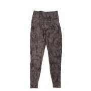 アロンジェプリントレギンス ALLONGE PRINT LEGGINGS DC223102P スチールグレー(TS) Sサイズ [フィットネス ヨガ レギンス レディース]