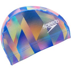 アンギュラーフェイズメッシュキャップ ANGULAR FADES Mesh Cap SE12451 ブルー×レモン(BL) Lサイズ [スイミング キャップ]