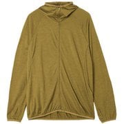 メリノ 150 ロングスリーブ ジップフーディー Merino 150 LS Zip Hoodie IB0A5758 アルジー AG Sサイズ(日本：Mサイズ) [アウトドア パーカー ユニセックス]