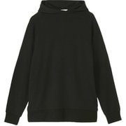 ソプラナー/ ライトウォームスウェットフーディ SOPRANER/ LWS HOODIE KSU24309 ブラック K XLサイズ [アウトドア パーカー ユニセックス]