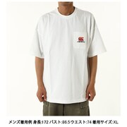 ショートスリーブヘビークルーティー S/S HEAVY CREW TEE RA34615 ホワイト 10 Mサイズ [フィットネス 半袖シャツ ユニセックス]