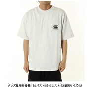 ショートスリーブヘビークルーティー S/S HEAVY CREW TEE RA34615 アッシュグレー 12 Lサイズ [フィットネス 半袖シャツ ユニセックス]