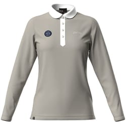 622-4261900-040-L [長袖ポロシャツ レディース Lサイズ ベージュ]