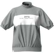 622-4267800-021-L [半袖ハイネックシャツ レディース Lサイズ グレー]