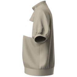 8YARDS ハチヤーズ ハイネック半袖シャツ ベージュ 8YARDS ハチヤーズ ハイネック半袖シャツ ベージュ