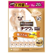 ベストバランスおやつ チワワ用 鶏ささみ 15g×20本 [犬用おやつ ウエットタイプ チワワ用]