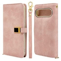 8054P9BVILPK [Google Pixel 9/9 Pro 手帳型 viviana ミラー付き 鏡 おしゃれ レディース ハンドストラップ付き マグネット式 ピクセル ライトピンク]
