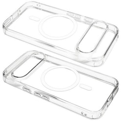 8060P9HPMCL [Google Pixel 9/9 Pro ハイブリッドケース カバー 耐衝撃吸収 強い 頑丈 クリア 透明 TPU＋PC マグネットワイヤレス充電対応 ピクセル]