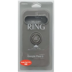 8063P9TPRTA [Google Pixel 9/9 Pro ソフトケース TPU スマホリング付き 落下防止 スタンド ピクセル トープ]