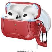 AirPods Pro(Pro 2/第1世代)対応 HaloLock 搭載 Cyber Armorタフケース Cyber Armor HaloLock AirPods Pro & AirPods Pro 2 - Red AirPods Pro 用ケース