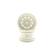 LAH002W LAZER SB 2.2インチ用 10穴ホイール リア ホワイト 2個入 [ラジコン用パーツ]