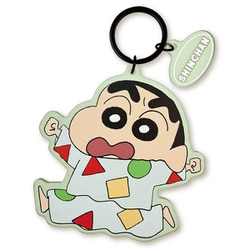 クレヨンしんちゃん アクリル染色キーホルダー グリーン [キャラクターグッズ]