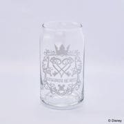 キングダム ハーツ 缶型グラス エンブレム [キャラクターグッズ]