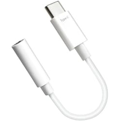 HAC-A3 WH [3.5mmステレオミニ to USB Type-C 変換アダプターケーブル DAC搭載]
