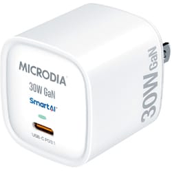 USB急速充電器 SmartCube Nano 30 USB PD（パワーデリバリー）/QC（クイックチャージ）対応 30W USB-C×1 PPS対応 GaN PRO III技術搭載 白 56821