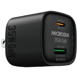 USB急速充電器 SmartCube Nano 35 USB PD（パワーデリバリー）/QC（クイックチャージ）対応 35W USB-C×1/USB-A×1 PPS対応 GaN PRO III技術搭載 黒 56846