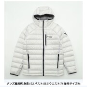 アークティッククレストダウンフーデッドジャケット Arctic Crest Down Hooded Jacket WE8937 043 Nimbus Grey Sサイズ [アウトドア ダウンウェア メンズ]