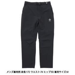 サドル トレイルパンツ メンズ ロングパンツ Black（010） M-Rサイズ PM1858