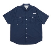 バハマII ショートスリーブシャツ メンズ シャツ Collegiate Navy(466) Lサイズ FM7047
