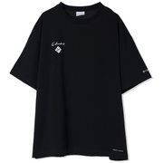 レイクトゥアベニューショートスリーブTシャツ Lake to Avenue Short Sleeve T-Shirt PM1859 010 Black, Hike Print Mサイズ [アウトドア カットソー メンズ]