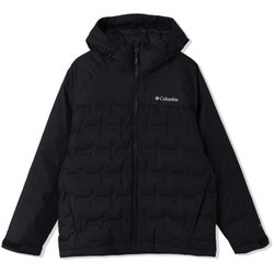 グランドトレックIIIダウンフーデッドジャケット Grand Trek III Down Hooded Jacket WE7857 010 Black XLサイズ [アウトドア ダウンウェア メンズ]