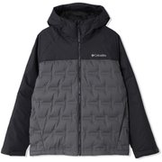 グランドトレックIIIダウンフーデッドジャケット Grand Trek III Down Hooded Jacket WE7857 023 City Grey, Shark XLサイズ [アウトドア ダウンウェア メンズ]