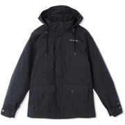 ホライズンパインII インターチェンジジャケット Horizons Pine II Interchange Jacket WE4164 010 Black Sサイズ [アウトドア ジャケット メンズ]