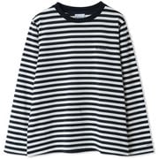 ウィメンズクレストトゥーフォレストロングスリーブクルー レディース カットソー Collegiate Navy Border(465) Mサイズ PL0266