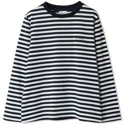 ウィメンズクレストトゥーフォレストロングスリーブクルー レディース カットソー Collegiate Navy Border（465） Lサイズ PL0266
