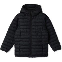 パウダーライトII フーデッドジャケット Powder Lite II Hooded Jacket SB2646 010 Black XSサイズ [アウトドア 中綿ジャケット キッズ]