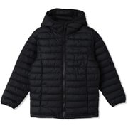 パウダーライトII フーデッドジャケット Powder Lite II Hooded Jacket SB2646 010 Black Sサイズ [アウトドア 中綿ジャケット キッズ]