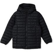 パウダーライトII フーデッドジャケット Powder Lite II Hooded Jacket SB2646 010 Black Mサイズ [アウトドア 中綿ジャケット キッズ]