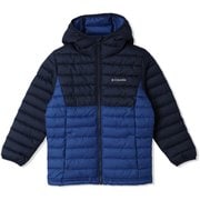 パウダーライトII フーデッドジャケット Powder Lite II Hooded Jacket SB2646 433 Mountain Blue,Collegiate Navy Sサイズ [アウトドア 中綿ジャケット キッズ]