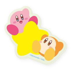 星のカービィ 蓄光アクリルステッカー カービィ＆ワドルディ [キャラクターグッズ]