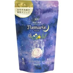 N-8933 [nemurie ネムリエ アソート 薬用 発泡 炭酸 入浴剤 疲労回復 医薬部外品 40g×8錠 すやすやアロマ 4つの香り ゆず フォレスト カモミール ラベンダー 日本製]