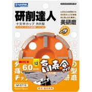 NP-5715 [研削達人 十文字ドライカップ（R型） チップ高：6]