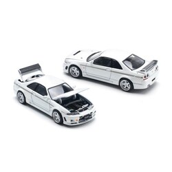 NISMO メカボックス 50L 23ホワイト 1/24 楽プラ スナップカー R35 NISSAN GT-R NISMO Special