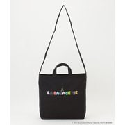 B0073-02 10 [BARBAPAPA×LA BAGAGERIE バーバパパコラボ 2WAYバッグ M ブラック]