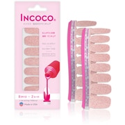 ネイルシール 貼るネイル INCOCO ピンク クォーツ