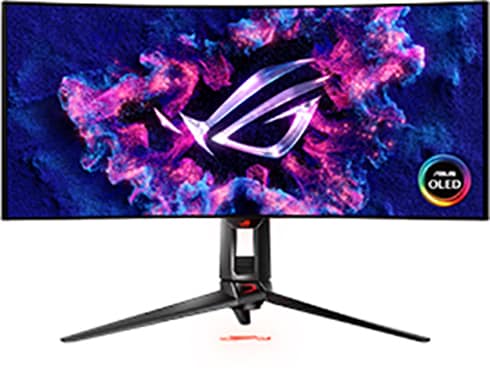 ヨドバシ.com - エイスース ASUS ゲーミングモニター/ROG Swift/OLED/34インチ/ウルトラワイド/湾曲OLED/240Hz/0.03ms/G-SYNC対応/VESA  DisplayHDR 400 True Black/USB Type-C給電/高さ調整/2年保証 PG34WCDM 通販【全品無料配達】