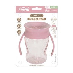 ベビーマグ WOW CUP baby ピンク（ソフトカラー） KJK0378