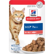 猫用 シニア 7歳以上 サーモン パウチ 85g [猫 キャットフード]