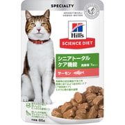 猫用 シニアトータルケア機能 7歳以上 サーモン パウチ 85g [猫 キャットフード]