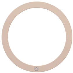 41-968932 [iFace MagSynq メタルリングステッカー（2枚入り） iFace First Classケース専用 MagSafe対応 カフェラテ]