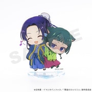 TACSTKNH0004 薬屋のひとりごと アクリルフィギュアスタンド ネコ猫猫と壬氏 [キャラクターグッズ]