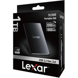 新品 Lexar LSL500X001T-RNBNJ SSD USB-C 1TB Amazon.com: Lexar 1TB SL500 Portable SSD, Up to 2000MB/s