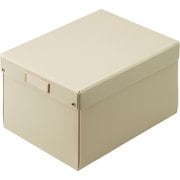 Roomy 折りたたみボックス 深型 ベージュ A4 A794-16