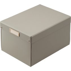 Roomy 折りたたみボックス 深型 グレー A4 A794-27