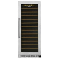 ワインセラー 133本収納 右開き 1温度タイプ 酷暑対応 ビルトインも可 レール式スライドラック ステンレス 24年モデル FJP-321GS（SS）