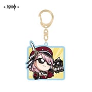 原神 キャラアクリルストラップ デフォルメスタンプシリーズ シャルロット [キャラクターグッズ]